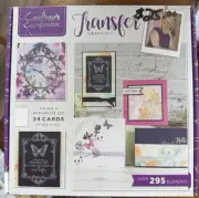 Crafters Companion Subscription Box #11 Transfer Stamp craft kit card making