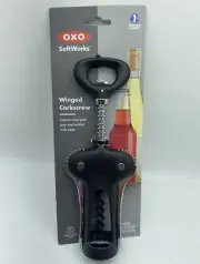OXO Soft works - Winged Corkscrew - Black