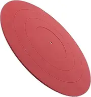 IWOWHERO 1Pc Silicone Turntable Mat Slip Pad for Vinyl Record Players Durable Audio Record Mat Enhances Sound Quality and Prevents Slipping Replacement for Old