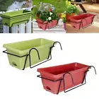 Balcony Railing Hanging Planter Window Box Planter for Yard Deck Outside