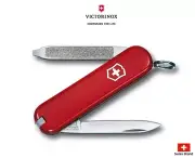 Victorinox Swiss Army Knife 58mm Escort 6 Function Pocket Tools 0.6123