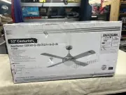 American Lighting 52” 52cnt4st-es-led Stainless Steel Ceiling Fan 1112363