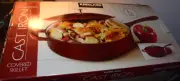 Kirkland Signature Cast Iron Frying pan 4 Qt. Skillet w/ Lid Enameled Interior