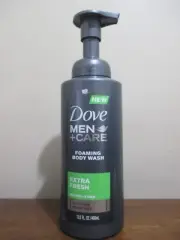 Dove Men + Care Foaming Body Wash Deep Clean Extra Fresh Clean Comfort 13.5 oz
