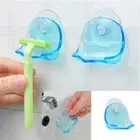 Shaver Toothbrush Holder Washroom Bathroom Suction Cup Razor Hook Cap Rack Tool