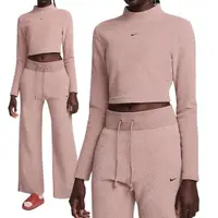 在飛比找momo購物網優惠-【NIKE 耐吉】Sportswear 女款 煙燻紫色 修身