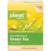 Herbal Tea Bags Decaffeinated Green Tea