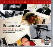 Encyclopedia Britannica Heroes & Villains CD-ROM for Win/Mac - Factory Sealed JC