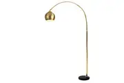 Emitto Modern LED Floor Lamp Marble Base Gold