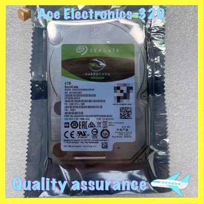 ST4000LM024 Seagate Barracuda NAS 4TB 2.5" SATA Internal Hard Drive 15mm HDD
