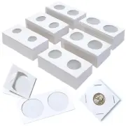 300PCS Cardboard Coin Holder Flips Mega Assortment Coin Flip Cardboard Coin H...
