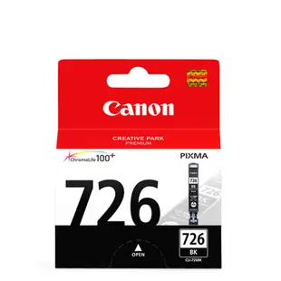 Canon CLI-726 BK 原廠黑色墨水匣 適用 IP4870 MG5270 MG6170 MX886 IX6560 IP4970 MG5370 MG6270 MX897