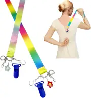 2PCS Zipper Helper Pull for Dresses Zipper Puller Helper with 4 Hooks and Clip Z