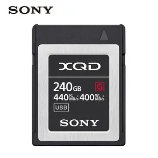 SONY 公司貨 240GB XQD R440M/s 相機高速記憶卡 (G Series) 高階記憶卡 相機記憶卡 旅行
