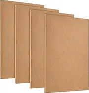 Prasacco 4 Pcs A5 Notepads A5 Lined Notebooks Brown Kraft Cover Notebooks A5 Bulk Journals Lined Exercise Books with Divider for Travel School