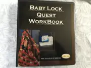 NEW Baby Lock QUEST Sewing Machine INSPIRATION GUIDE WORKBOOK