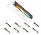 CLOUDY BAY [8 Pack] 7 Inch 3.5W 5CCT Hardscape Paver Light,Retainng Wall Lights
