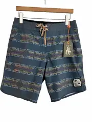Howler Bros Bruja Stretch Board Shorts Men’s Size 30 Mescal Petrol NWT