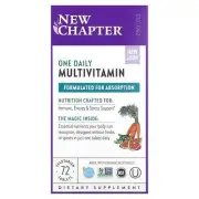 2 X New Chapter, One Daily Multivitamin, 72 Vegetarian Tablets