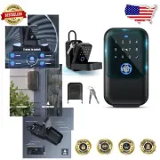 Stylish Bluetooth Fingerprint Lock Box for Effortless Key Sharing and Security