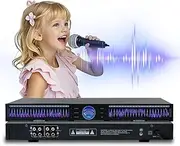 22-Band Graphic Audio Equalizer – Dual-Channel 1U Rack-Mount EQ with 10 Preset Effects, Auto Noise Reduction & Hi-Fi Sound for Recording Studios