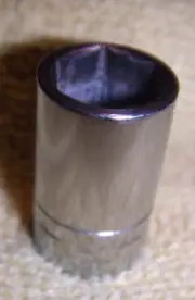 VINTAGE NEW Craftsman 1/4" Drive 11/32" 6 Point Shallow Socket -VV- 43496 USA