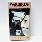 VINTAGE Shell VHS - Warbirds The Feel Of Combat - Thunderbolt and Memphis Belle