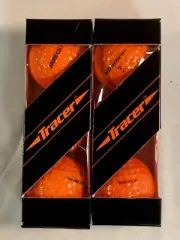 6 Kidde PGA Golf Balls ORANGE TRACER 2 Sleeves VINTAGE BOX 1/2 Dozen BRAND NEW!