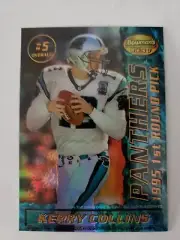KERRY COLLINS/TREV ALBERTS 1995 BOWMAN BEST ROOKIE REFRACTOR #5