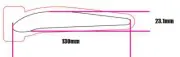 5” Fishing Lure Stencils - Various Patterns