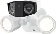 Dual Lens 4K PoE Security Camera 8MP Outdoor CCTV WiFi IP Camera Smart Home Video Surveillance Cameras(POE CAM ADD Light_PAL)
