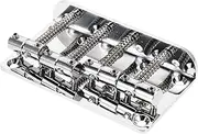 HANABASS 4 String Bass Guitar Bridge Replacement Fixed Bridge for String Electric Bass Durable and Sturdy Construction for Musicians Comfortable Handling Versatile Use Various Music Styles