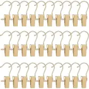 30 PCS Gold Boot Hangers for Closet Laundry Hooks with Clips Boot Hanging Hol...