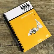Case 680C CK Backhoe Loader Tractor Operators Manual Owners Book 9111009-After