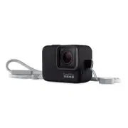 GoPro Hero 7 Sleeve + Lanyard (Black)