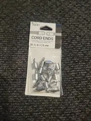 Cord Ends for Jewelry Making - 6 × 13 mm 16 Pcs.