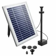 Solar Powered Water Pump Garden Water Fountain
