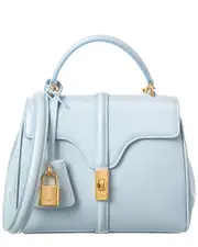 CELINE 16 Mini Leather Satchel