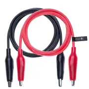 Crocodile Clips Electrical Insulated Wire Multimeter Test Leads Set Alligator...