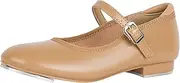 [Linodes] Economy Unisex-Child Easy Slide Buckle Tap Shoe for Girls and Boys Maryjane Dance Flat