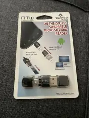 Twingo by NTW - Twin USB On-the-Go Swappable Micro SD Card Reader