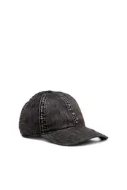 [Diesel] Diesel - Light black stretch denim cap - Caps - Man - Black 01 Black