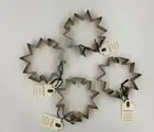 Hearth and Hand Snowflake Cookie Cutters Metal Magnolia for Target Holidays