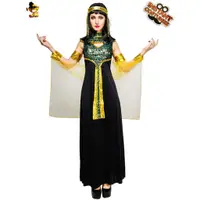 在飛比找蝦皮商城精選優惠-萬聖節成人女款埃及豔后服裝 大女古埃及皇后舞臺表演派對服裝