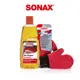 SONAX 光滑洗車精1L+洗車手套 中性洗車精 超濃縮 高纖維加厚 耐洗耐用 清潔效果強 shampoo 德國原裝