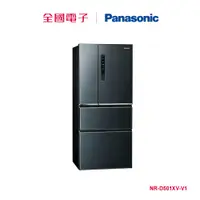 在飛比找蝦皮商城優惠-Panasonic 500L四門無邊框鋼板冰箱-黑 NR-D