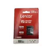 Lexar E-Series 128GB × 2 MicroSDXC UHS-I Flash Memory Cards w/ SD Adapter