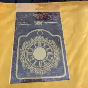 Graphic 45 Staples Dies-Square Tag & Clock