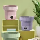 Versatile Folding Storage Washing Machine Underwear Sock Washer Compact Portable