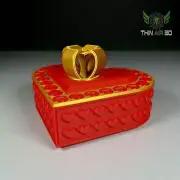 The Heartfelt Challenge Puzzle Box - 25 Screws Inside